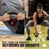 image:imageRBX Neoprene Kettlebell Wide Handle Iron Core Flat Bottom Great for All Fitness LevelsBrown
