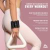 image:imageRBX Adjustable Ankle amp Wrist Weights Customizable for Pilates Yoga Walking Barre Home Workouts amp Strength TrainingBlack