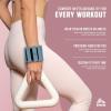 image:imageRBX Adjustable Ankle amp Wrist Weights Customizable for Pilates Yoga Walking Barre Home Workouts amp Strength TrainingBlue