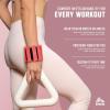 image:imageRBX Adjustable Ankle amp Wrist Weights Customizable for Pilates Yoga Walking Barre Home Workouts amp Strength TrainingCoral