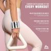 image:imageRBX Adjustable Ankle amp Wrist Weights Customizable for Pilates Yoga Walking Barre Home Workouts amp Strength TrainingWhite