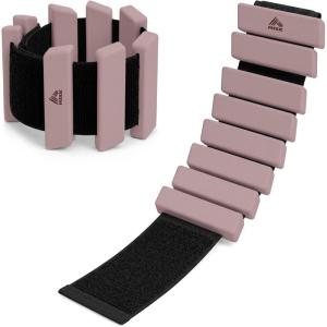 image:imageRBX Adjustable Ankle amp Wrist Weights Customizable for Pilates Yoga Walking Barre Home Workouts amp Strength TrainingRose Gold